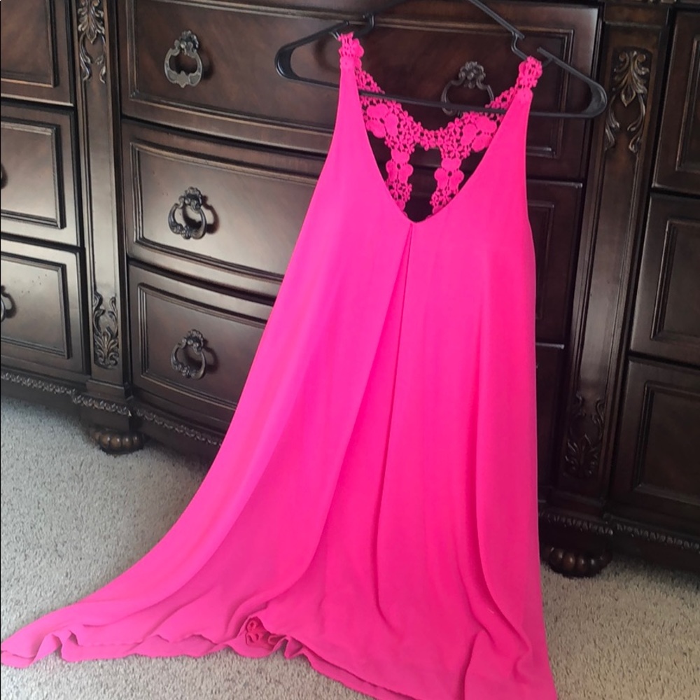 Pink dress